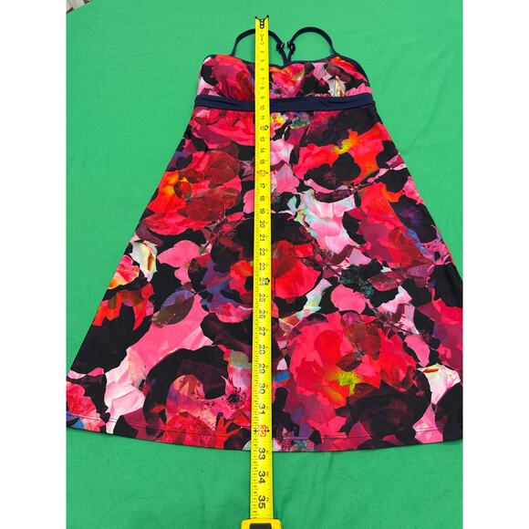 Athleta Floral Mystique Shorebreak Racerback Dress Size S - Picture 13 of 14